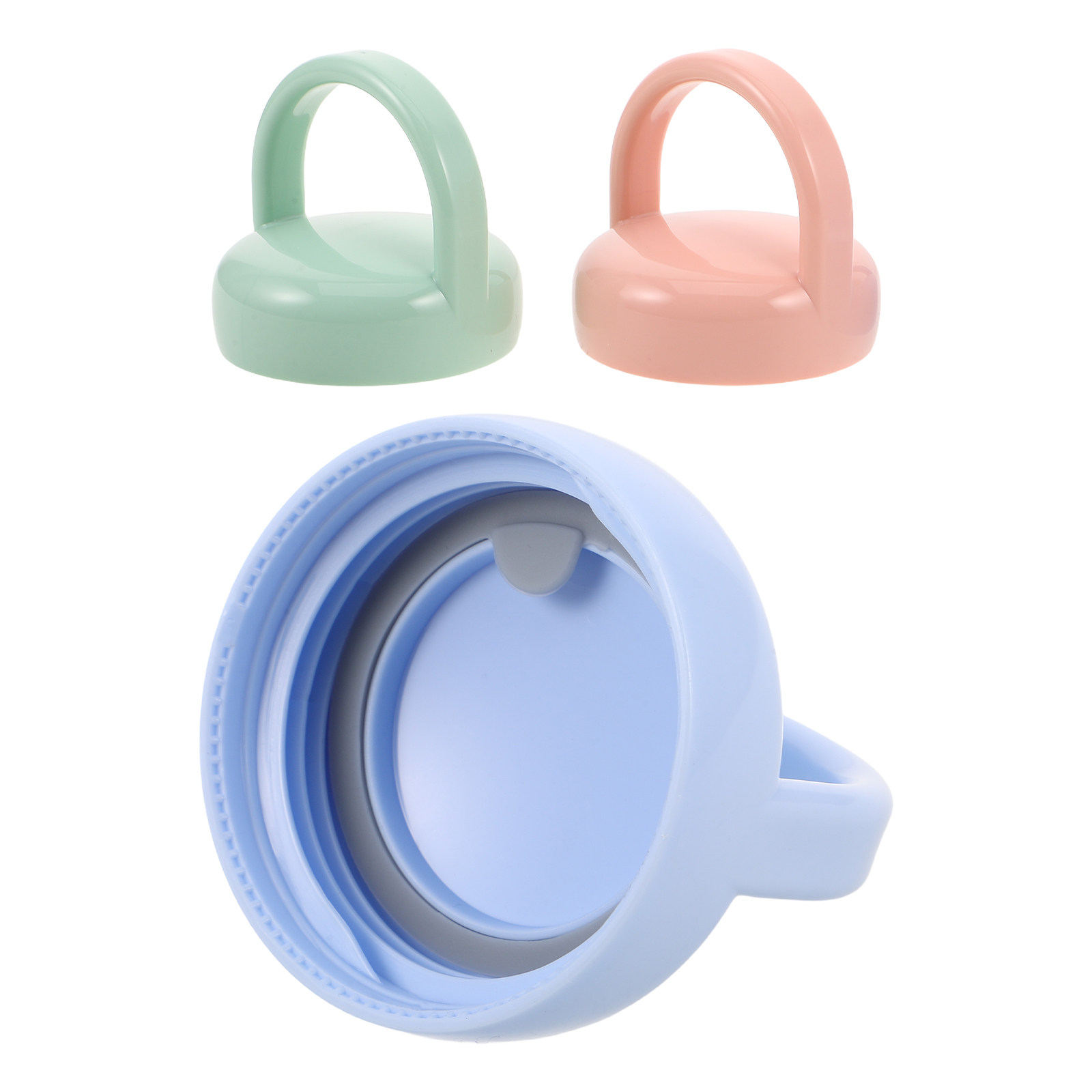 Baby Food Bottle - 3 unidades de tampas para biberões,