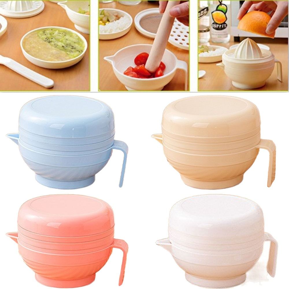 Baby Food Grinder - Conjunto de tigela de moagem de