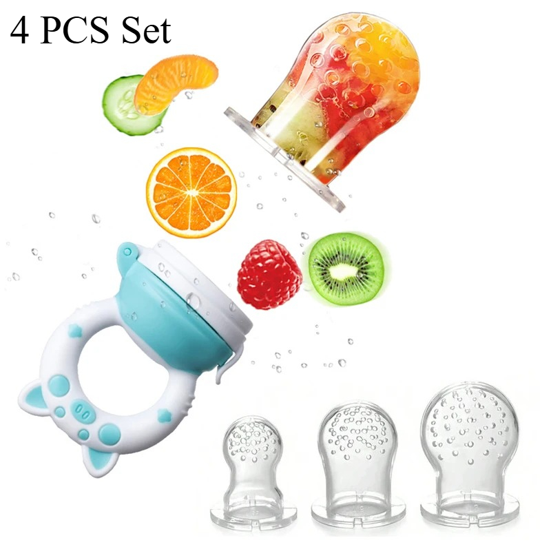 Baby Food Ingredients - Conjunto de 4 Peças: Alimentador de