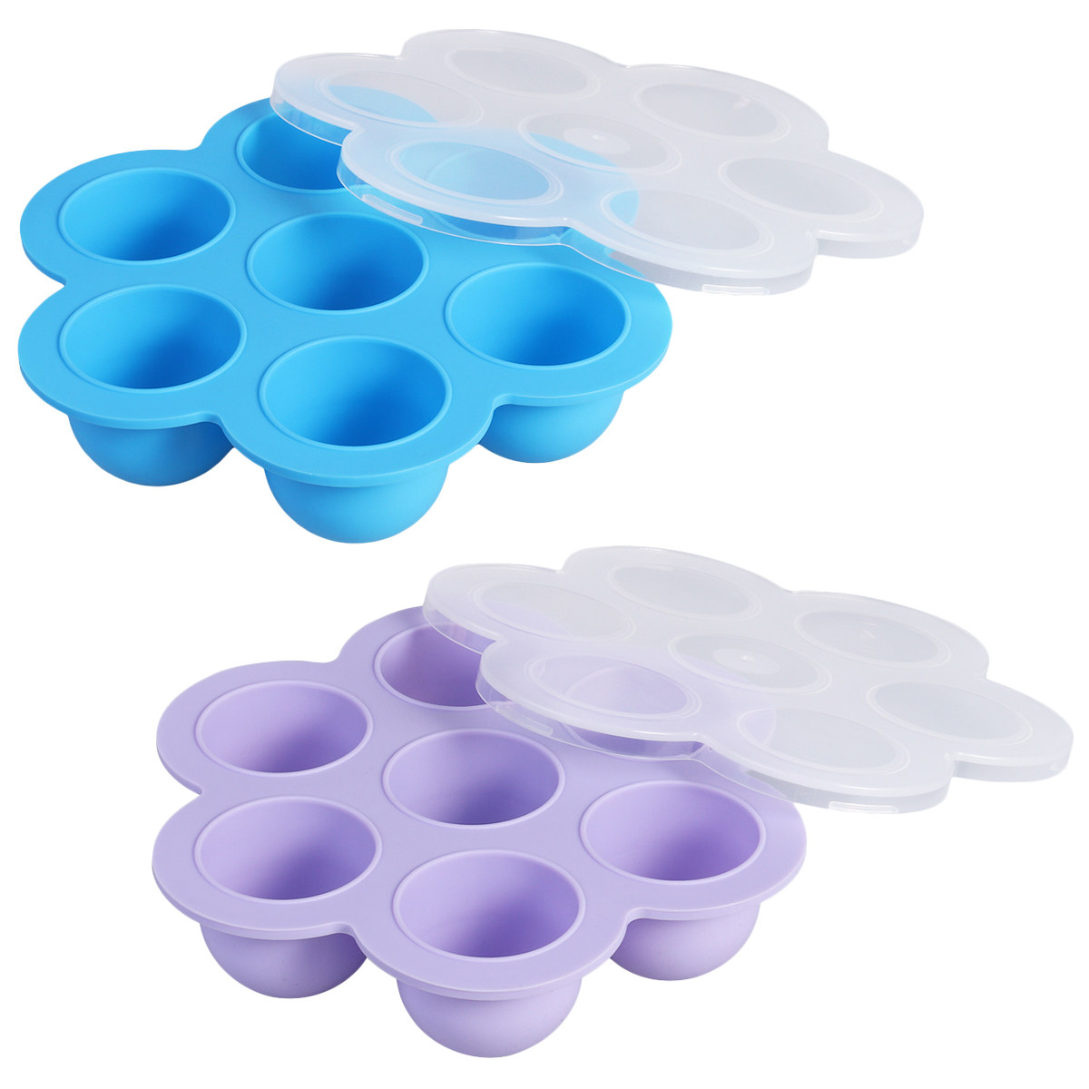 Baby Food Freezer Tray - 2 unidades de bandeja de armazenamento