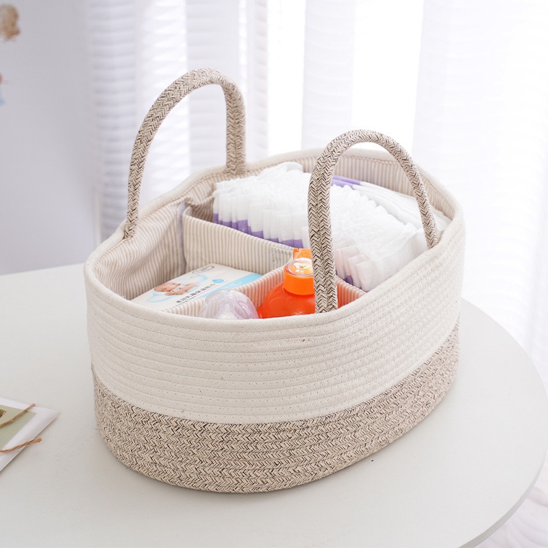 Baby Food Bottle - Dobrável fralda caddy organizar corda de