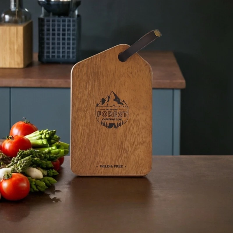 Nova Tábua de Corte de Madeira - Baby Food Organic avaliação e preço