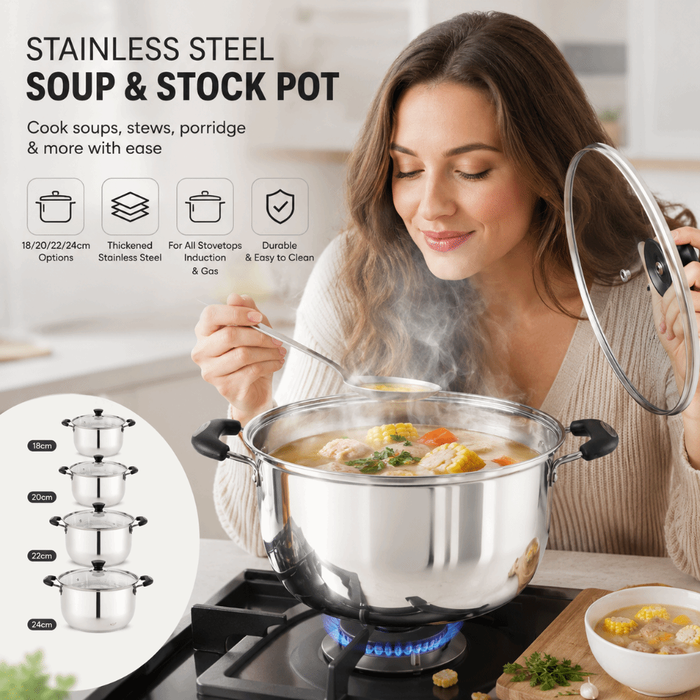 Panela de Aço Inoxidável Funda - Baby Food Stew avaliação e preço