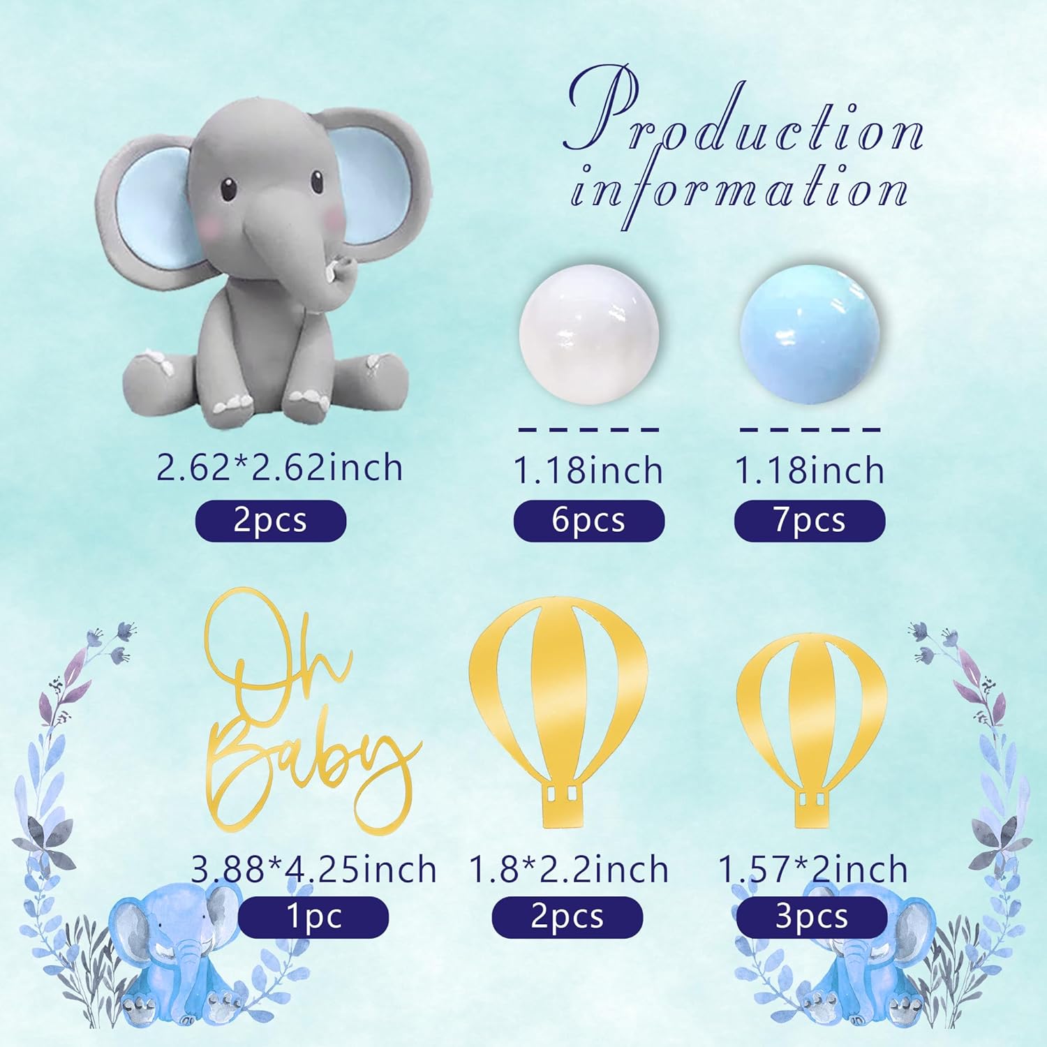 Decoração de bolo de elefante, - Baby Food Grinder avaliação e preço