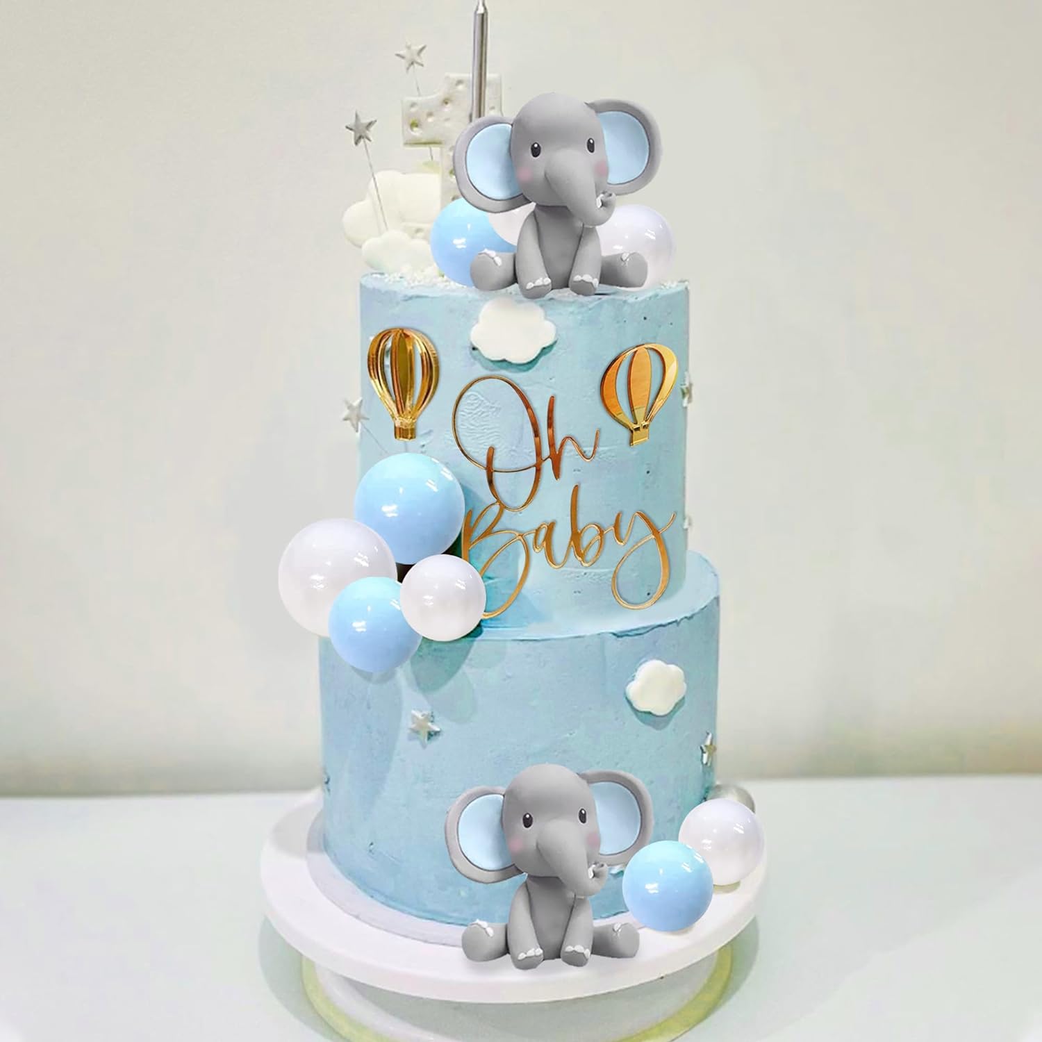 Decoração de bolo de elefante, - Baby Food Grinder avaliação e preço