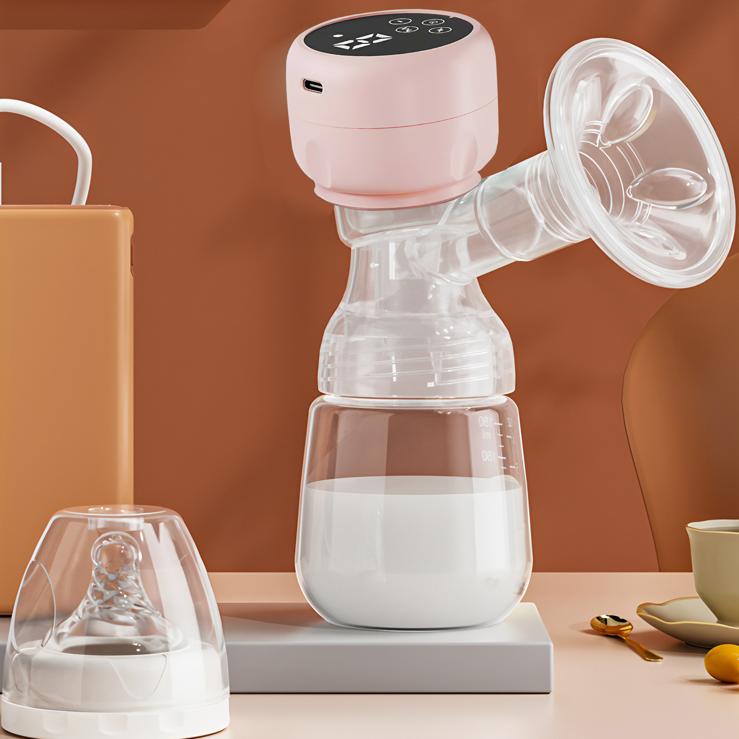 Bomba de Leite Elétrica 2 em 1 - Baby Food Bottle avaliação e preço