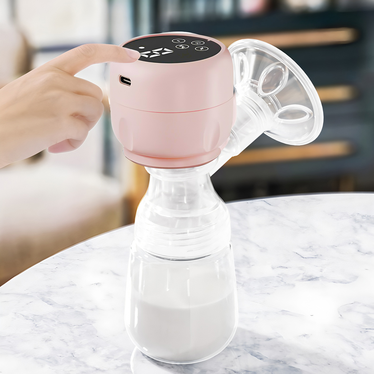 Bomba de Leite Elétrica 2 em 1 - Baby Food Bottle avaliação e preço