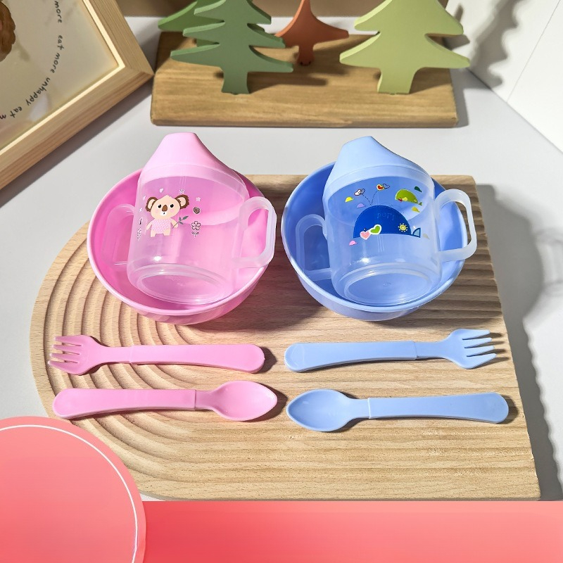 Conjunto de utensílios de alim - Baby Food Utensils Set avaliação e preço