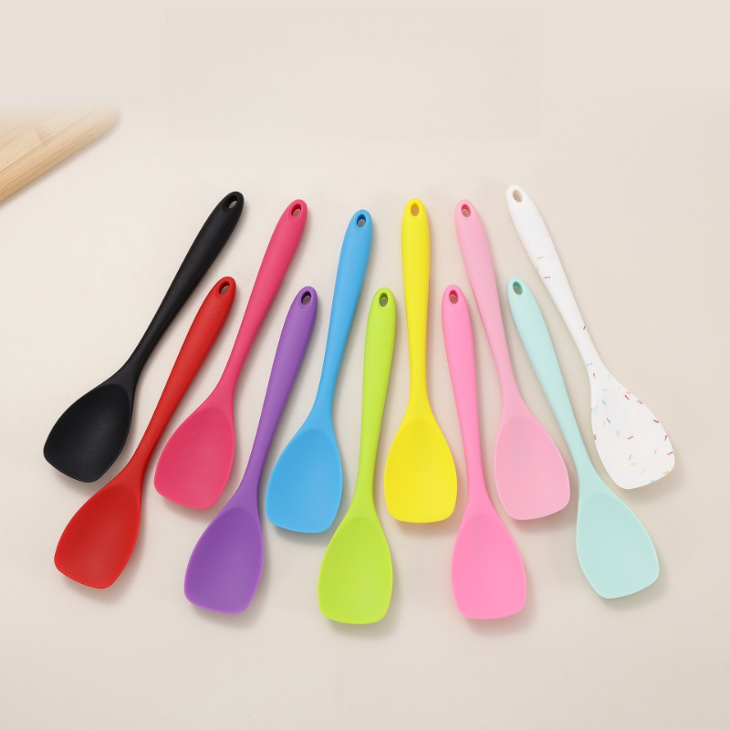 Espátula de Silicone de Grau A - Baby Food Utensils Set avaliação e preço
