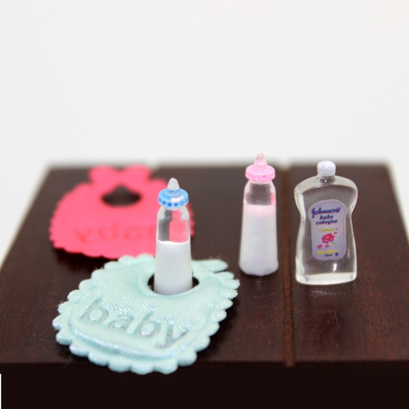 DOLLHOUSE Modelo de cena de br - Baby Food Bottle avaliação e preço