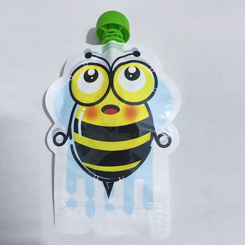 4 unidades/pacote, saco reutil - Baby Food Pouches Reusable avaliação e preço