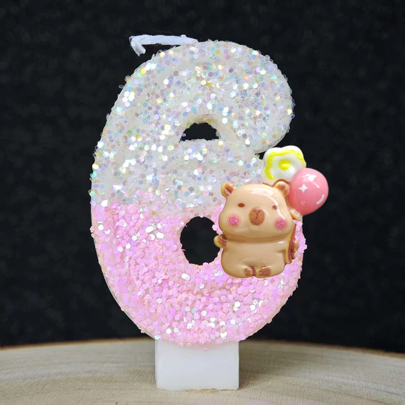 Novo capivara velas bolo decor - Baby Food Grinder avaliação e preço
