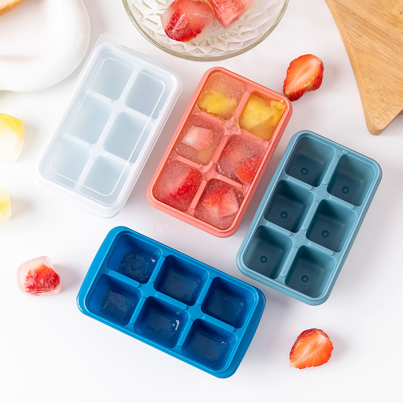 Bandejas do cubo do gelo do si - Baby Food Freezer Tray avaliação e preço