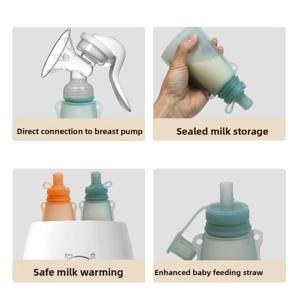 Saco de Armazenamento de Leite - Baby Food Pouches Reusable avaliação e preço