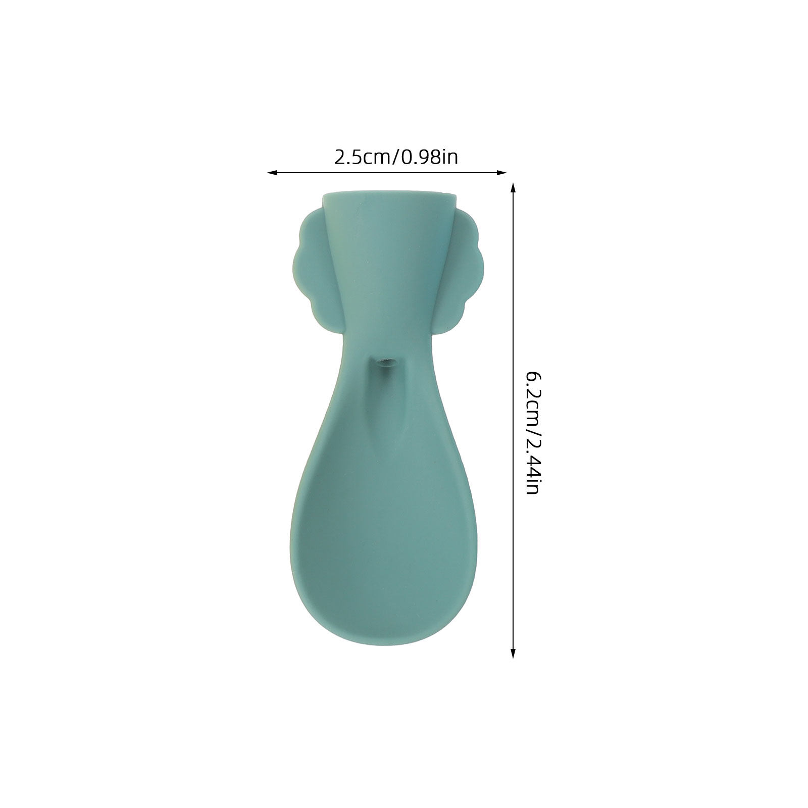 4 Peças de Colheres de Silicon - Baby Food Pouches Reusable avaliação e preço