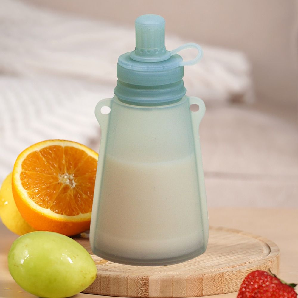 Pouch de Silicone para Aliment - Baby Food Pouches Reusable avaliação e preço