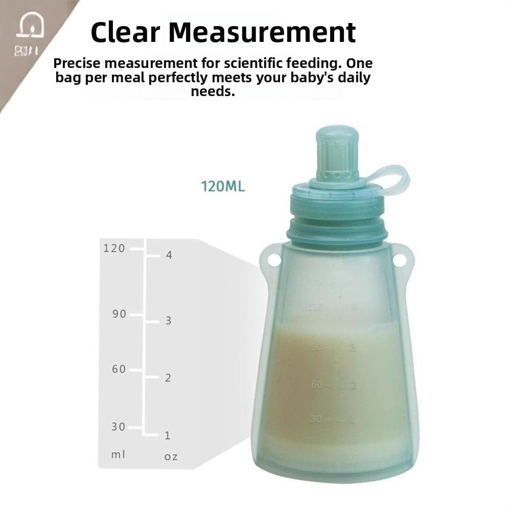 Pouch de Silicone para Aliment - Baby Food Pouches Reusable avaliação e preço