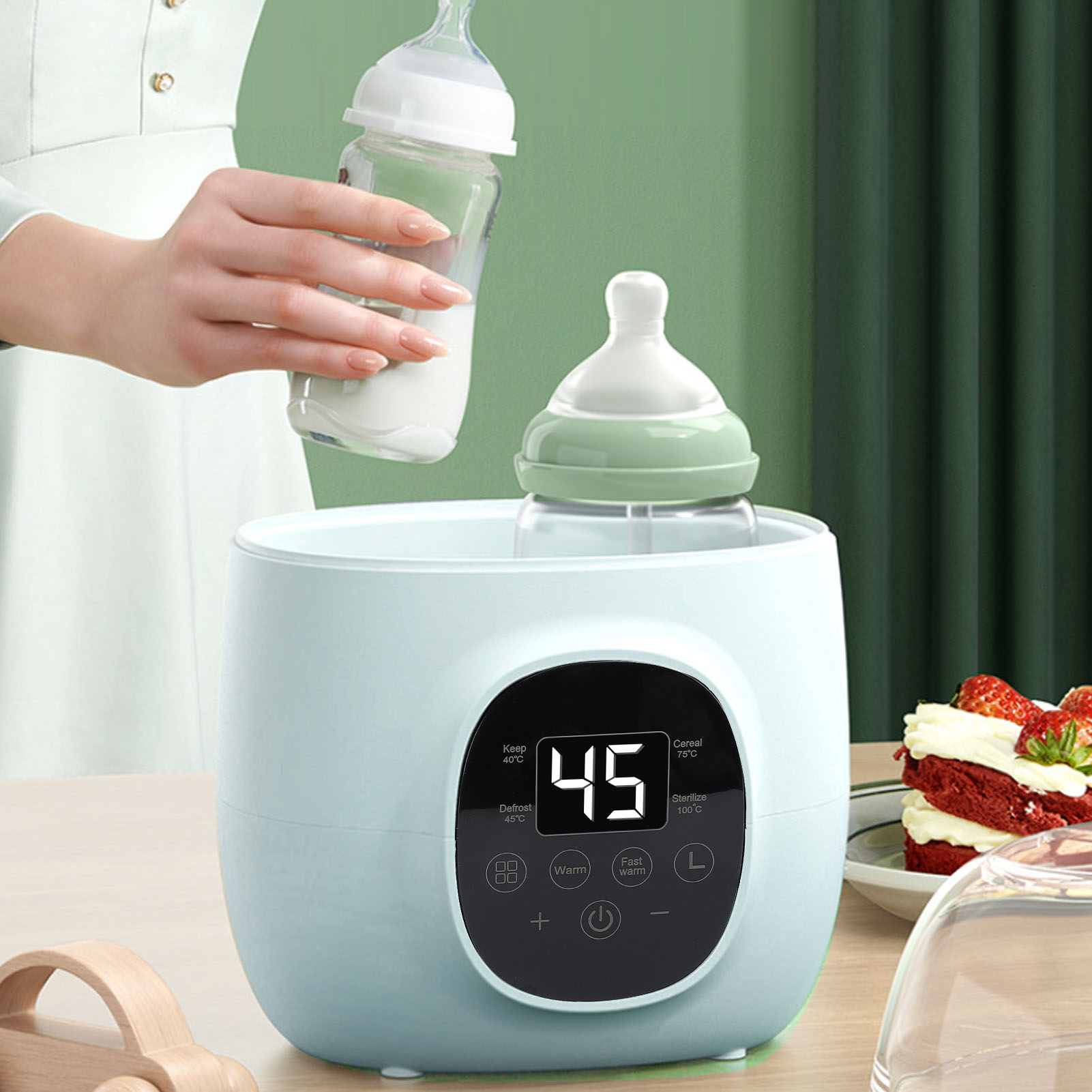 Aquecedor de mamadeira 200W PP - Baby Food Bottle avaliação e preço
