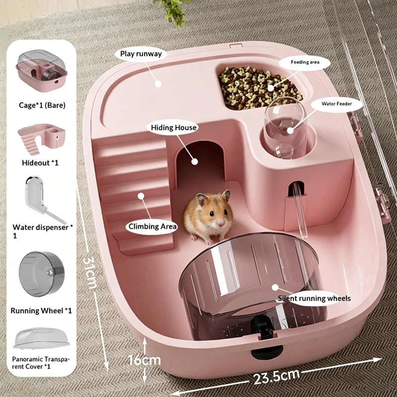 Vila Acrílica para Hamster com - Baby Food Gerber avaliação e preço