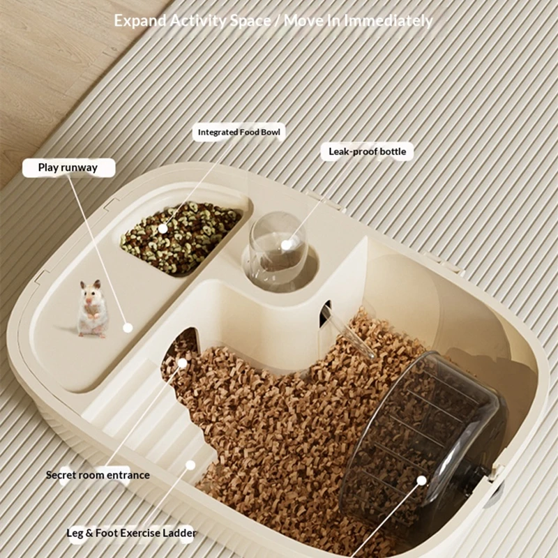 Vila Acrílica para Hamster com - Baby Food Gerber avaliação e preço